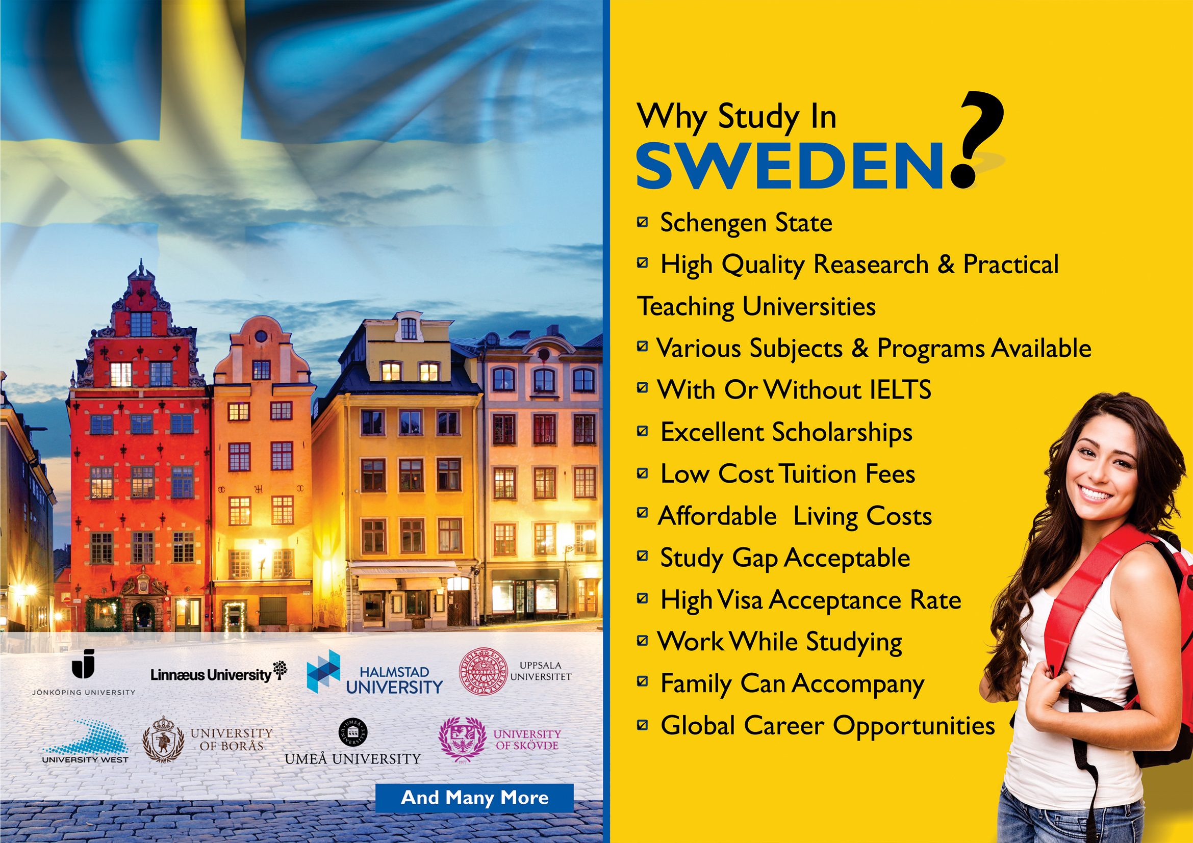 study in Sweden